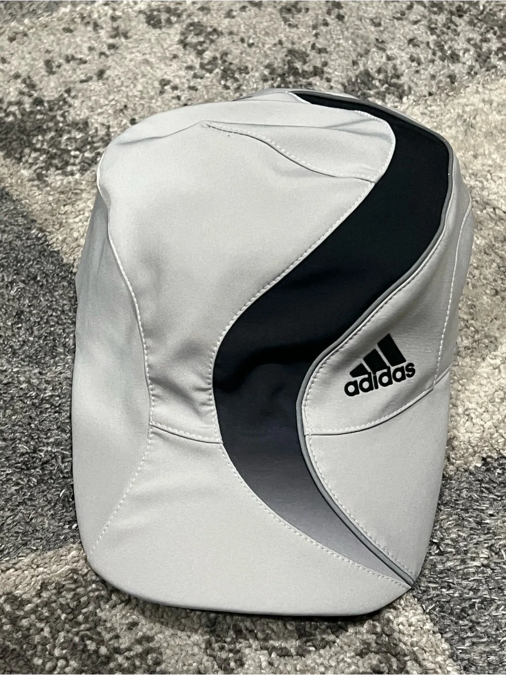 adidas Unisex White & Gray Windbreaker Cap